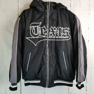Lada Authentic Full Zip Coat Jacket Sz L Black